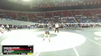 4A/3A/2A/1A Girls 110 Quarterfinal - Katelynn Leonard, St. Helens Girls vs Zoe Vickers, Oakland Girls