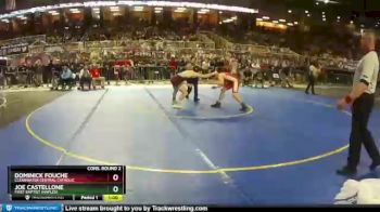 1A 138 lbs Cons. Round 2 - DOMINICK FOUCHE, Clearwater Central Catholic vs Joe Castellone, First Baptist (Naples)