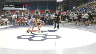 100 lbs 5th Place Match - Rocco Valvano, Illinois vs Jackson Taylor, Kentucky