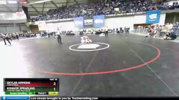 1 lbs Quarterfinal - Skylar Ammons, Castle Rock vs Konnor Spradling, Lakeside (Nine Mile Falls)