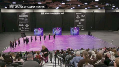 High Voltage of Haddon Heights "Haddon Heights NJ" at 2026 WGI Guard World Championships