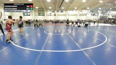 165 lbs Round Of 16 - Cooper Parent, Lowell vs Daylon Somma, Wethersfield