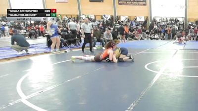 165 lbs Consi Of 4 - Stella Christopher, Agawam vs Samantha Bennett, Windham