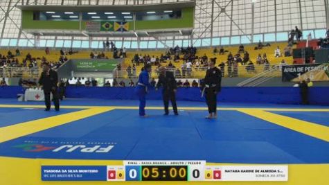 NAYARA KARINE DE ALMEIDA SPROVIE vs YSADORA DA SILVA MONTEIRO 2026 FPJJ Circuito Paulista GI Etapa 3