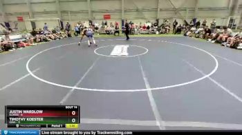 113 lbs Placement Matches (8 Team) - Justin Wardlow, Illinois vs Timothy Koester, Iowa