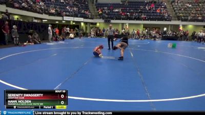 Round 3 - Serenity Swaggerty, Jesup Mat Club vs Hawk Nolden, Pardeeville Boys Club Youth Wr