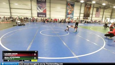 56 lbs Rd# 9- 2:15pm Saturday Final Pool - Louden Moon, Nebraska Elite vs Beau Mckeowen, Minion Black