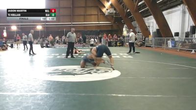215 lbs Final - Jason Martin, Wellington C. Mepham vs Tj Kellas, Blair Academy
