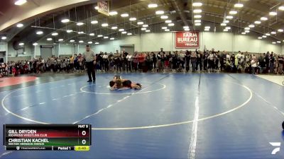 85 lbs Cons. Round 2 - Christian Kachel, Reston Herndon Rhinos vs Gill Dryden, Richmond Wrestling Club