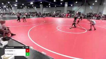 109 lbs Consi Of 8 #1 - Gatlin Krepela, 2tg vs Camilo Ramirez, Pounders WC