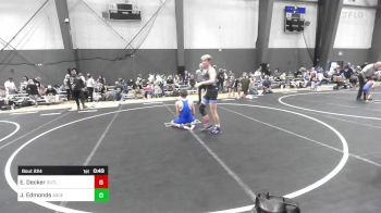 109 lbs Consi Of 8 #1 - Emmett Decker, Outlaw WC vs James Edmonds, Ascend Wrestling Academy