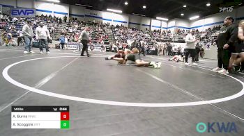 140 lbs Consolation - Andrew Burns, Red Ryder Wrestling Club vs Aiden Scoggins, Standfast