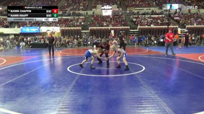 66 lbs Champ. Round 2 - Kanin Knaff, Shepherd Wrestling Club vs Bjorn Chaffin, Heights Wrestling Club