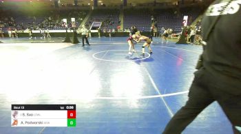 120 lbs Round Of 16 - Saphira Sao, Lowell vs Addison Podworski, Agawam