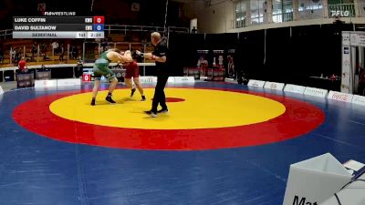 125kg Semifinal - Luke Coffin, Kingston Wrestling Club vs David Sultanow, Edmonton Wrestling Club