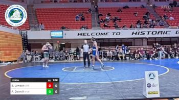 215 lbs Rr Rnd 3 - Brooks Lawson, Liberty High School vs Austin Quandt, Delbarton High School