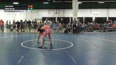 150 lbs Consi Of 32 #1 - Jack Davis, IN vs Aiden Milam, OH