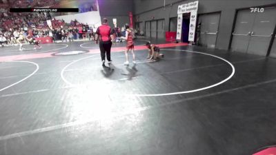 125 lbs Cons. Round 3 - Aspen Strom, Oconto Falls/Abrams Youth Wrestling vs Ry`lee Underwood, C4c Milwaukee