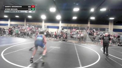 126 lbs Consi Of 64 #1 - Darryl Wiggington, Fossil Ridge HS vs Ayden Michael, Etiwanda HS
