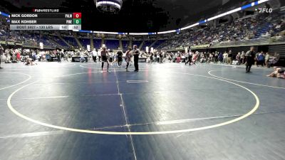 130 lbs 7th Place - Nick Gordon, Palmyra vs Max Kohser, Pine Richland