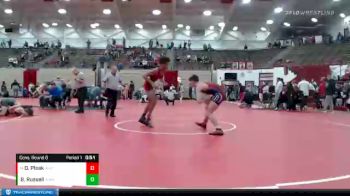 152 lbs Cons. Round 6 - Deaglan Pleak, Western High School vs Brenton Russell, Warren Wrestling Academy