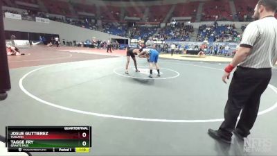 6A-145 lbs Quarterfinal - Josue Guttierez, Tualatin vs Tagge Fry, Grants Pass