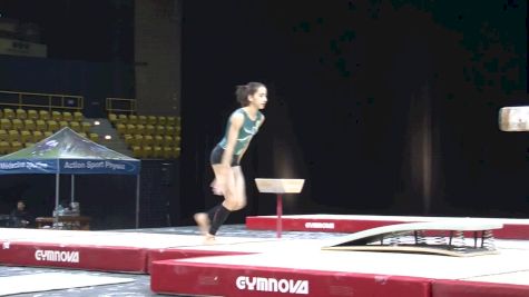 Olivia Cimpian (Romania) Training Beam, Training Day 1 - Gymnix 2016
