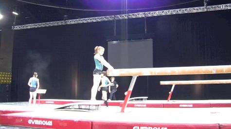 Denisa Golgota (Romania) Training Beam, Training Day 1 - Gymnix 2016