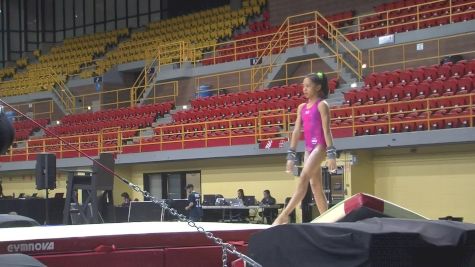 Emma Malabuyo (USA) On Bars, Training Day 1 - Gymnix 2016