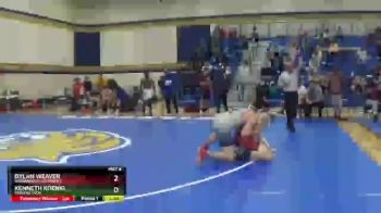 174 lbs Cons. Round 2 - Kenneth Koenig, Stevens Tech vs Dylan Weaver, Shenandoah University