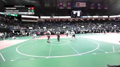 176 lbs Cons. Semi - Nick Marra, BEA2 vs Maxwell Barr, OAK3