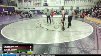 132 lbs Semifinal - Aiden Downing, Flathead (Kalispell) vs Justus Kiki, Mt. Spokane