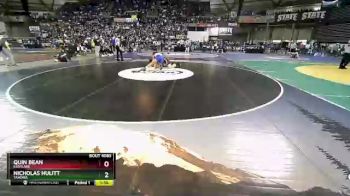 4 lbs Champ. Round 1 - Quin Bean, Eastlake vs Nicholas Hulitt, Tahoma