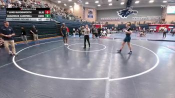190 lbs Champ. Round 1 - Luke Bloodworth, Dallas Jesuit College Prep School vs Jamarkus Campbell, Klein Collins