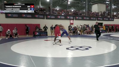 86 kg Cons. Semis - Ronald Robinson, Eagle Regional Training Center vs Jarrett Wadsen, Jackrabbit Wrestling Club