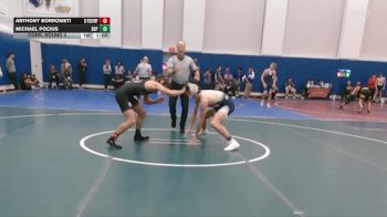 150 lbs Cons. Round 3 - Anthony Borrometi, St Peter Prepatory vs Michael Pocius, Seton Hall Prep