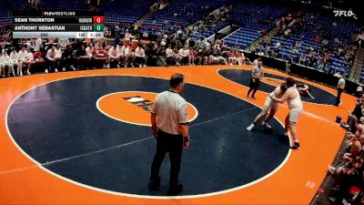 285 lbs Finals (8 Team) - Sean Thornton, Washington vs Anthony Sebastian, Elmhurst (IC Catholic)