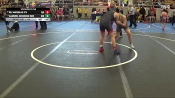 145 lbs Cons. Round 3 - Landen Johnson SE2, West Jefferson Roughriders vs Eli Angelas C3, Pursuit