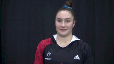 Madison Copiak On 'Getting Points For Rio' And Canada's Depth In A Big 2016 - Gymnix 2016