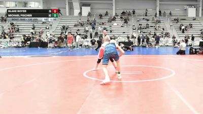 138 lbs Round Of 32 - Blake Boyer, PA vs Michael Fischer, NC