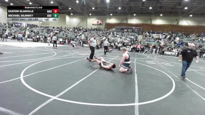 54 lbs Consi Of 8 #2 - Benjamin Becker, Salem Elite vs Christian Poston, The Rock Of Redmond