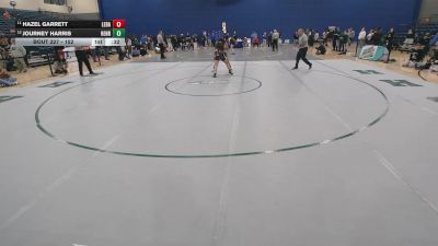 152 lbs Cons. Round 2 - Hazel Garrett, Lebanon vs Journey Harris, Henrico