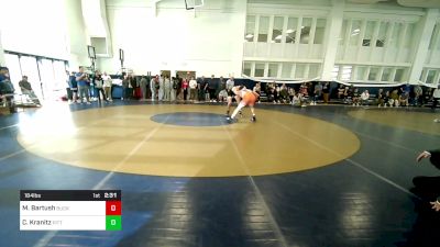 184 lbs Consi Of 16 #2 - Michael Bartush, Bucknell vs Chase Kranitz, Pittsburgh