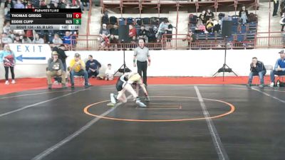 65_B lbs Round Of 32 - Thomas Gregg, Titusville vs Eddie Cuff, Nazareth