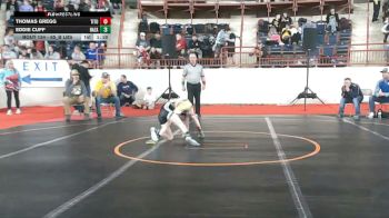 65_B lbs Round Of 32 - Thomas Gregg, Titusville vs Eddie Cuff, Nazareth