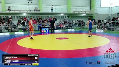 55kg Cons. Round 5 - Gryphon Jewett-White, Prince George WC vs Tristen Beaudry, Rhino WC
