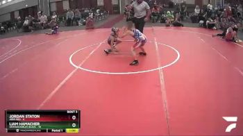 60 lbs Round 1 (6 Team) - Jordan Staton, Ares Red vs Liam Hamacher, Untouchables Black