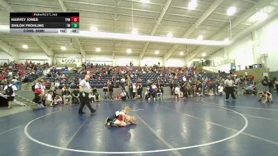 51 lbs Cons. Semi - Shiloh Frohling, Timpanogos Wrestling vs Harvey Jones, Team Prestige Wrestling