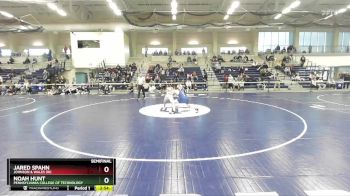 149 lbs Semifinal - Noah Hunt, Pennsylvania College Of Technology vs Jared Spahn, Johnson & Wales (RI)