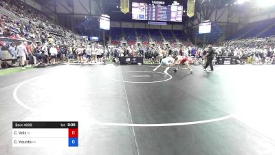 132 lbs Rnd Of 128 - Cameron Volz, Indiana vs Connor Younts, Michigan